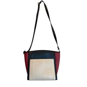 Mia & Luca MEDIUM CROSSBODY BAG Purse Shoulder Red Black Beige Barbiecore Modern